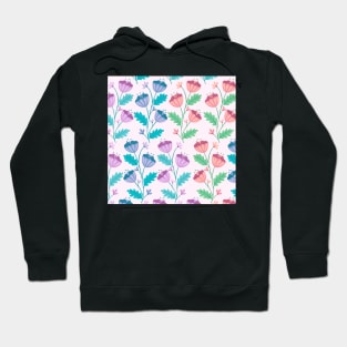 Tulip flower pattern Hoodie